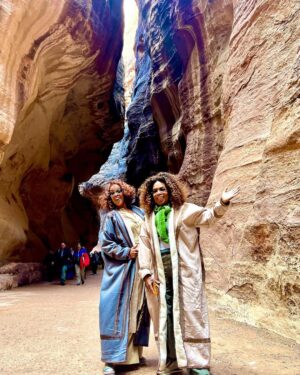 Oprah Winfrey Instagram - Visited Jordan this week and there was so much to see and experience! We visited the site where John the Baptist baptized Jesus, Petra and all its fascinations, camels, and the spot where the big boulder comes rolling out of Indiana Jones. So much history there in the “Rose City,” voted one of the 7 new wonders of the world. It takes 3 days to really see it all we only spent 3 hours. Put it on your must see list if you haven’t already! 🇯🇴
