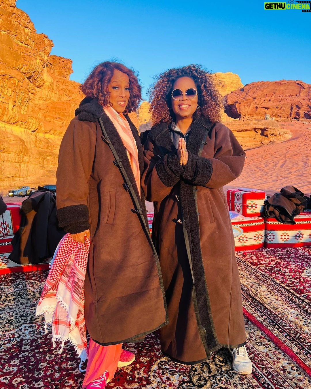 Oprah Winfrey - 564.8K Likes - Visited Jordan this week and there was so much to see and experience! We visited the site where John the Baptist baptized Jesus, Petra and all its fascinations, camels, and the spot where the big boulder comes rolling out of Indiana Jones. So much history there in the “Rose City,” voted one of the 7 new wonders of the world. It takes 3 days to really see it all we only spent 3 hours. Put it on your must see list if you haven’t already! 🇯🇴