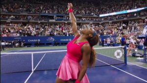 Oprah Winfrey Instagram - Dear @serenawilliams,

What’s there to say?
The years went by...in a blink.
‘98 feels like yesterday.
You’ve given us so much.
All we can do is thank you.

Thank you for making the bright lights
Brighter and the Big Apple bigger.
Thank you for showing us how to be
Graceful.
Powerful.
Fearless.

Thank you for dressing to the nines
And bringing your dancing shoes.
Thank you for turning center court into center stage.
For bringing the house down.
Thank you for showing us what it means to come back
And for never ever backing down.

Thank you for changing the face of the game.
For inspiring the next generation.
Thank you for thinking outside the lines
And encouraging us to evolve.
Thank you for showing us how to love this sport
And for always loving us back.
Just know, that whatever you do next
We’ll be watching.

With love,
All of us