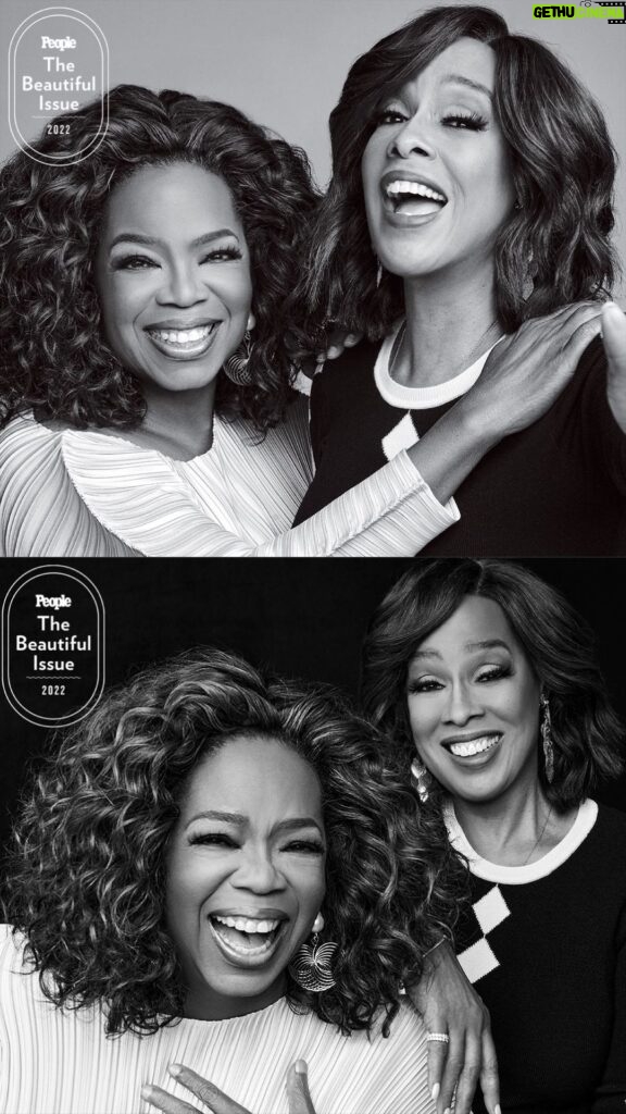 Oprah Winfrey Instagram - Who knew a snowstorm 46 years ago would gift us a friendship of almost five decades? Thank you to @PEOPLE for including us as an example on the beauty of friendships in their Beautiful Issue, @joepug for the shots, @stephengalloway for his inspired movement suggestions, and @gayleking for always providing the laughs when we’re together. The issue is available this Friday!