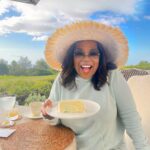 Oprah Winfrey Instagram - Thanks to everyone for a love-filled birthday this weekend. And thanks to Chef @zairah for a delicious coconut pineapple soaked cake 🥳🎂