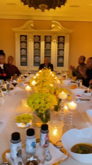 Oprah Winfrey Instagram - Every night during holiday season we eat delicious foods from different countries and tonight we had Haitian cuisine with Chef @gg30000. To my Haitians friends everywhere, enjoy your soup joumou on January 1st! 🇭🇹🇭🇹🇭🇹