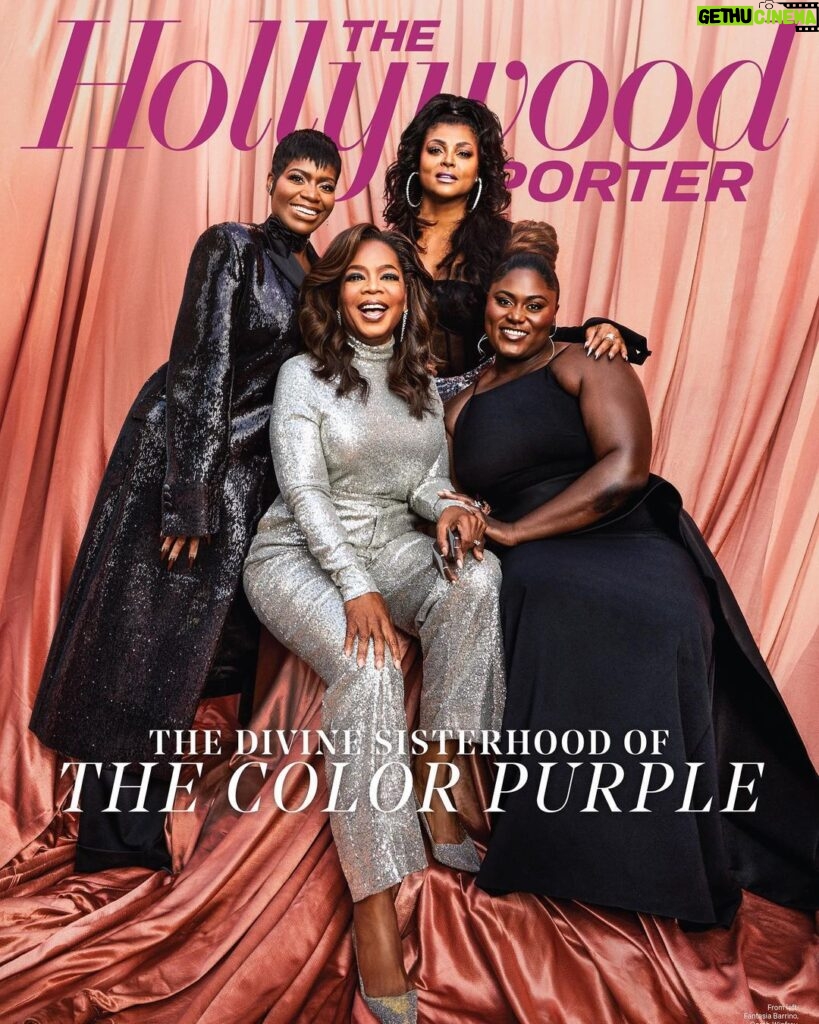 Oprah Winfrey Instagram - @hollywoodreporter summed up my @thecolorpurple family perfectly: The Divine Sisterhood of The Color Purple. What you see on and off the screen is a true bond—can’t wait for you to experience it! Issue is available now. (📸: @daniellelevitt)