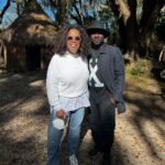 Oprah Winfrey Instagram - @thecolorpurple spotlight: @blitzambassador We were meeting with possible directors for the movie and from the moment our Zoom call with Blitz started, we knew it was him. As he presented his storyboard and vision, the producers texted each other saying, “He’s the one! No more Zooms!” And when you see the movie this weekend, you’ll see why. He not only brings the story to life in ways that only he could, but most importantly he gave Celie an imagination. We get to see her escape the world she lives in and imagine herself in a different life, something that helps her survive and ultimately thrive. We could not have done this re-imagination of this classic without Blitz. When you cry, laugh, yell at the screen, and sing out loud, know it’s his vision and execution that brought you there. Let’s welcome Blitz into the Purple multiverse with open arms! The Color Purple is in theaters now💜