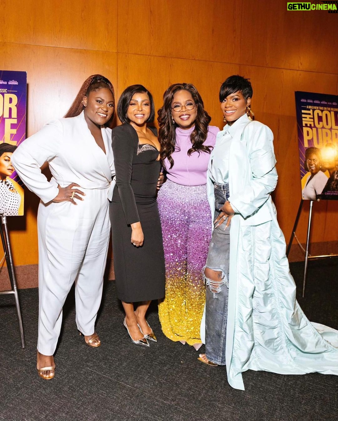 Oprah Winfrey Instagram - And that’s a wrap on @thecolorpurple panels! Thank you to @kerrywashington and @octaviaspencer for taking the time to come support the film with your thoughtful questions this week. Thank you to everyone from all the guilds that took the time out of their busy schedules to join us all month long. It has been a joy to join my Purple sisters in spreading the Purple joy 💜 (📸: @sonejr)