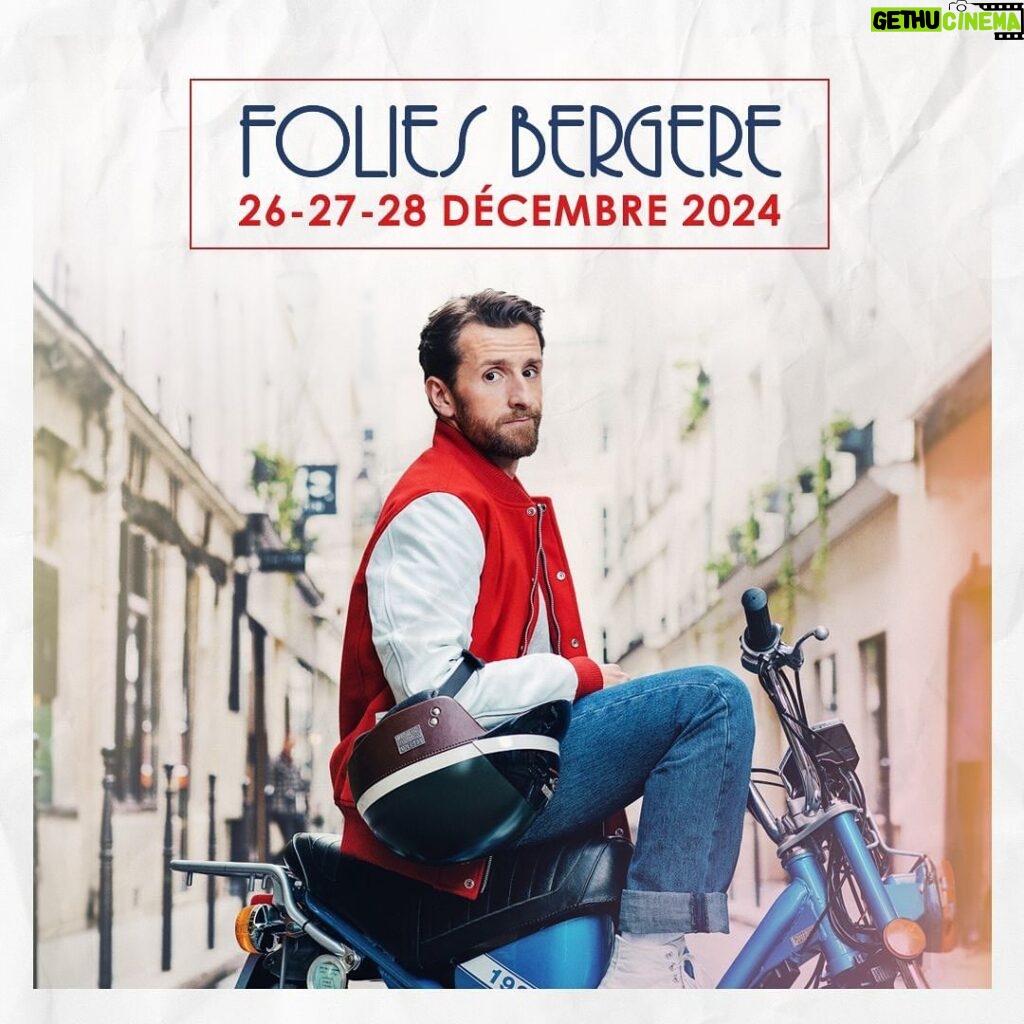 Pablo Mira Instagram - Paris, on se revoit dans 1 an. Folies Bergère