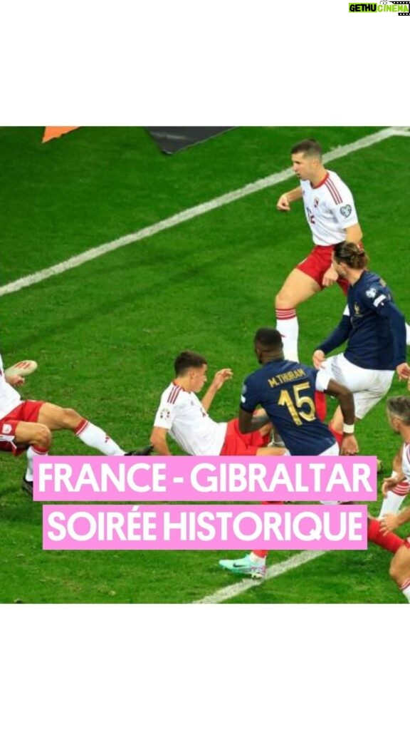 Pablo Mira Instagram - Pablo revient sur la victoire record de la France face à Gibraltar, 14 buts à zéro ⚽️