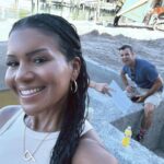 Page Turner Instagram - We’re baccccccckkkkkkkk!! Yep!! @mitchglew and I are BACK on ROCK THE BLOCK on @hgtv Bayyyyybeeeeee!! @mitchglew Season 5: REDEMPTION!!! Why are we back???? ONLY TO WIN!!! Be afraid teams … Be verrryyyy afraid!! 🤣🤣🙏🏽👊🏽💪🏽 I must say, we are with some of the coolest teams ever though ❤️ So happy to be back with our neighbors and fellow Canadians from last year @sarahbaeumler & @bryanbaeumler and our new neighbors @thelyndsaylamb & @thelesliedavis and @keithbynum_ & @emuralit! Whew! This competition is going to be NO JOKE — Imma love to hate beating everyone’s BLEEEEEPPPPPPP! 🤣🤣 But I love Ya’all!! 🤣🤪 ✨✨✨✨✨✨✨✨✨✨✨ #TeamPage&Mitch for the WIN!! Treasure Island, Florida