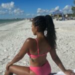 Page Turner Instagram - Gearing up for 2024 & getting in my Vitamin Sea … Vision: Crystal Clear .. Adjusting to this 50 thAng day x day & feeling grateful … 🙄🤣💫 . . . . With my pretty baby @quinkybinky Gulf Of Mexico
