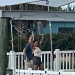 Page Turner Instagram - Life on Tha Block!! But let’s start with I’ve had to get two darker shades of @esteelauder Long Wear (which is ahhhhmazing in all of this heat!!) since we’ve been filming in St. Pete’s Beach, FL 🤣🤣 The pic on the left is the end of Sept before I got here and on the right is yesterday 🤣🤣 And yes that’s with every layer of sunscreen I can put on 🤣 I hope I keep all this bronze through the New Year when I usually look like a 👻🤪🤣 And ✨CONGRATULATIONS✨ to @keithbynum_ & @emuralit for the closing out their 3rd season of #BargainBlock - It’s not easy having your show air WHILE filming another show as intense as Rock the Block so is ¡Salud! my friends!! If there were ever a large group of teams competing for a coveted street sign that I had to wear the same outfit with for 7 weeks straight - it would be these amazing humans that keep me in tears 🤣🤣 And these “OTF” shots we have to do (On the Fly -the interviews behind the scenes) sometimes @mitchglew and I are so delirious standing in the 95 degree heat we don’t even know what we’re talking about 🤣🤣🤪) …. And of course Mitch & I have the baddest team this side of paradise - And @paddyrat69 is a giant of a gem, even with his ombré hair and mustache 🤣🤣 Thanks for all you do Paddy Cakes!! ✨✨✨ Blessings to a new week of Rocking the Block!! St. Pete Beach, Florida