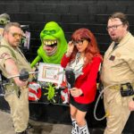 Paige Nicole Mayo Instagram - “ #Ghostbusters whaddya want? “ 📞 👻 Total accidental Annie Potts/Janine Melnitz #cosplay today but she’s iconic so I’m thrilled! Had a blast hosting @comicconscotland with @monopolyevents! ⭐️ 🏴󠁧󠁢󠁳󠁣󠁴󠁿 . . CC’ing the OG: @thisisanniepotts Edinburgh, United Kingdom