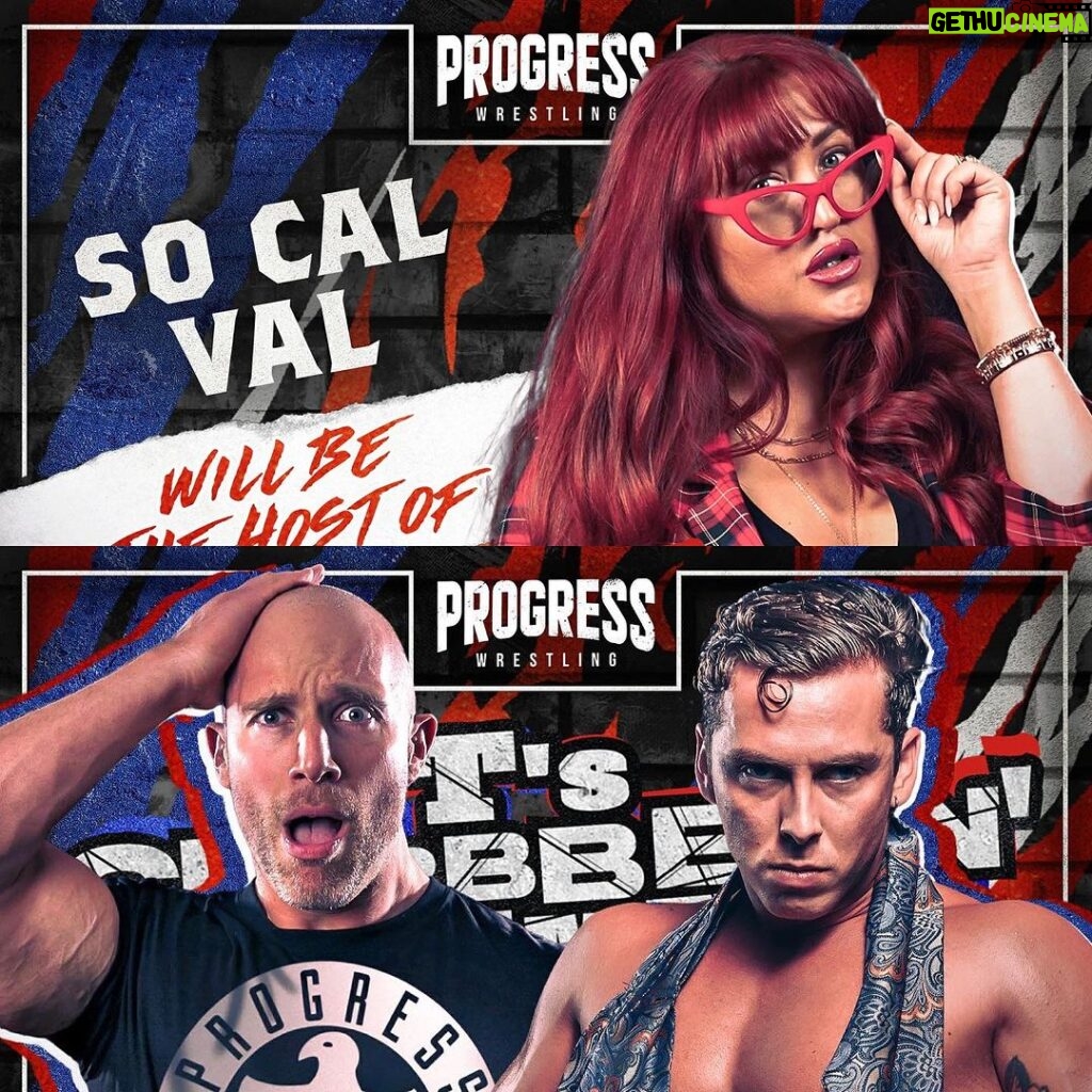 Paige Nicole Mayo Instagram - 🎤 So Cal Val will be going LIVE on our Instagram account tonight at 6PM! 🤝 Joining So Cal Val will be Tate Mayfairs 👇 Send your questions below for Tate Mayfairs to answer or send them in on our instagram stories! 👉 instagram.com/thisis_progress 🎟️ Get your tickets here: bit.ly/PROGDEFY #PROGRESSWrestling #Wrestling London, United Kingdom