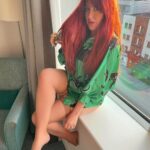 Paige Nicole Mayo Instagram - My list of demands is as long as my hair… 👩🏻‍🦰 . . **Yes even for me this was too much #hairography to work with. Recently got a trim because I couldn’t handle it. 😆 ✂️ But had fun getting a few pre-show snaps in my hotel before heading out on the town. The pics (and all my exclusives) are up now on: Onlyfans.com/socalval AND Patreon.com/socalval . . #redhair #redheads #redhead #redhairdontcare #redhaircolor #redheads_of_insta #hosiery #thighhigh #thighhighs #hosierylegs #pantyhose