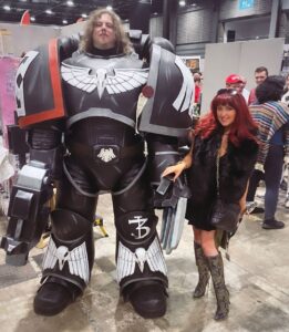 Paige Nicole Mayo Instagram - Thanks for a great first day of @comicconlpool! The #cosplay was on POINT! 🤩 👏🏼 Well done everyone!