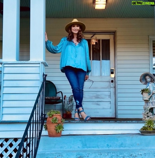 Pam Tillis Instagram - From the front porch looking out. #southernsummerdays Nashville, Tennessee
