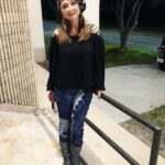Pam Tillis Instagram – Do you like this outfit okay?
Just made it up. 
My wardrobe is a lot like Mexican food, it’s the same beans, rice, and corn mixed up in 40 different ways 😎 I’ve worn all these pieces bunches of times but in completely different combos. 
It makes me so happy when I stumble on one I hadn’t thought of before. 
Maybe it sounds silly but it’s one of lifes little pleasures and one more creative outlet…so go shopping in your closet and try to put something new together….. go for it and don’t be timid!