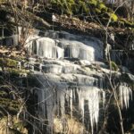 Pam Tillis Instagram - Trying to stay cool about things, trying to hold on, at home in the woods, in the cosmic scheme of things ephemeral. Is it weird to relate to icicles??