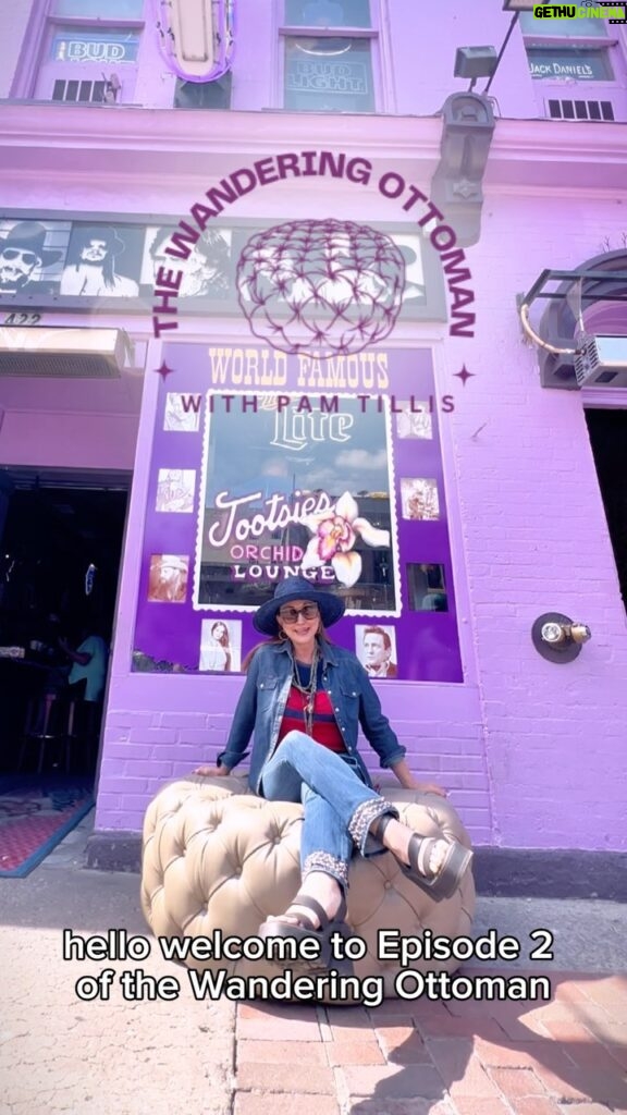Pam Tillis Instagram - #thewanderingottoman landed in front of @tootsies_orchid_lounge! Tootsies Orchid Lounge
