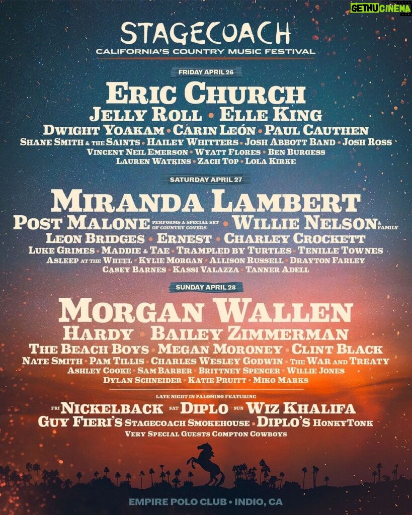 Pam Tillis Instagram - See y'all at @stagecoach 2024! Get the gang and grab your passes Friday, September 15 starting at 11am PT 🐎 Stagecoach Festival