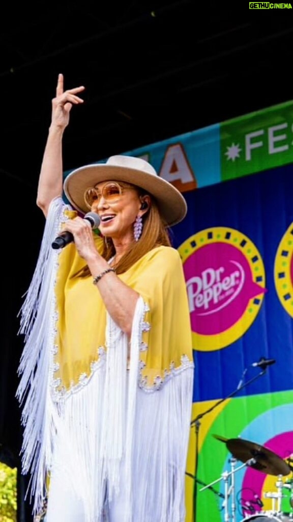 Pam Tillis Instagram - Thank you to @cma and to the fans for another incredible #cmafest! ✨ #nashville #pamtillis Nashville, Tennessee