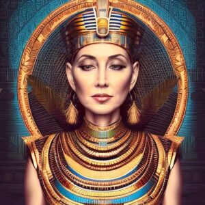 Pam Tillis Instagram - Finally succumbed to the lure of the Lensa app!! I got your “Queen of Denial” right’chere! #countrymusic #Cleopatra #90scountry