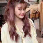 Panyanut Jirarottanakasem Instagram – ตามนั้นเลยค้าบบ ทรงนี้สวย ลองดู 👱🏻‍♀️🎀 #howtohair