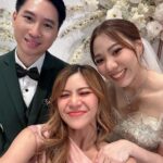 Panyanut Jirarottanakasem Instagram - เพื่อนขายออกอีกแล้ว ดีใจกะเมิงมาก หลังจากนี้คู่เมิงจะเป็นอีกคู่ที่น่าอิจฉามากๆ เรียบง่าย ราบรื่น ยั่งยืน มีความสุข ขอให้เมิงกับพี่อ๊อฟมีความสุขในชีวิตคู่มากๆ ก้าวไปอีกสเต็ป เพื่อนคอยซัพพอร์ตเสมอ Congratulations na 💗💐✨✨ #braidmaids #wedding Asawin Grand Convention Hotel
