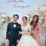 Panyanut Jirarottanakasem Instagram - เพื่อนขายออกอีกแล้ว ดีใจกะเมิงมาก หลังจากนี้คู่เมิงจะเป็นอีกคู่ที่น่าอิจฉามากๆ เรียบง่าย ราบรื่น ยั่งยืน มีความสุข ขอให้เมิงกับพี่อ๊อฟมีความสุขในชีวิตคู่มากๆ ก้าวไปอีกสเต็ป เพื่อนคอยซัพพอร์ตเสมอ Congratulations na 💗💐✨✨ #braidmaids #wedding Asawin Grand Convention Hotel
