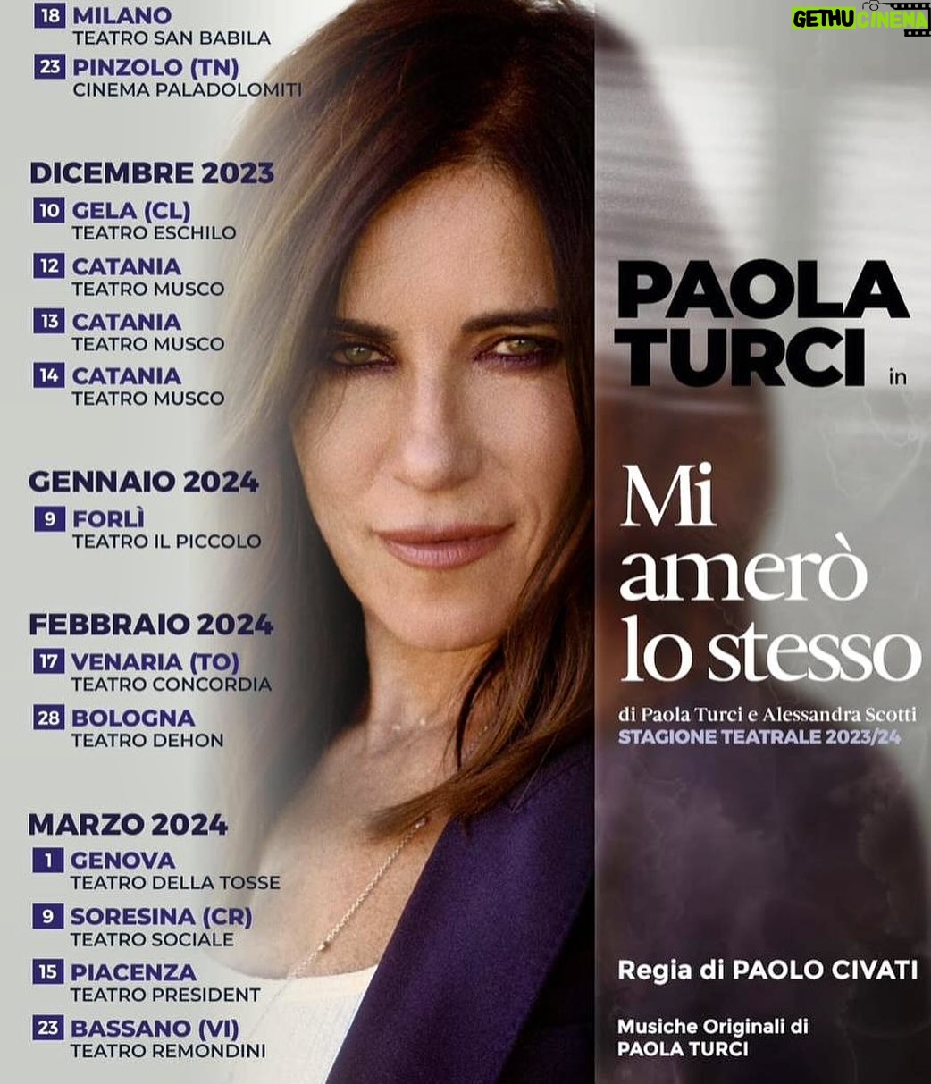 Paola Turci Instagram - Si aggiungono due nuove date al calendario ✈️ 23 novembre PINZOLO (TN) Cinema Paladolomiti 22 marzo BASSANO (VI) Teatro Remondini