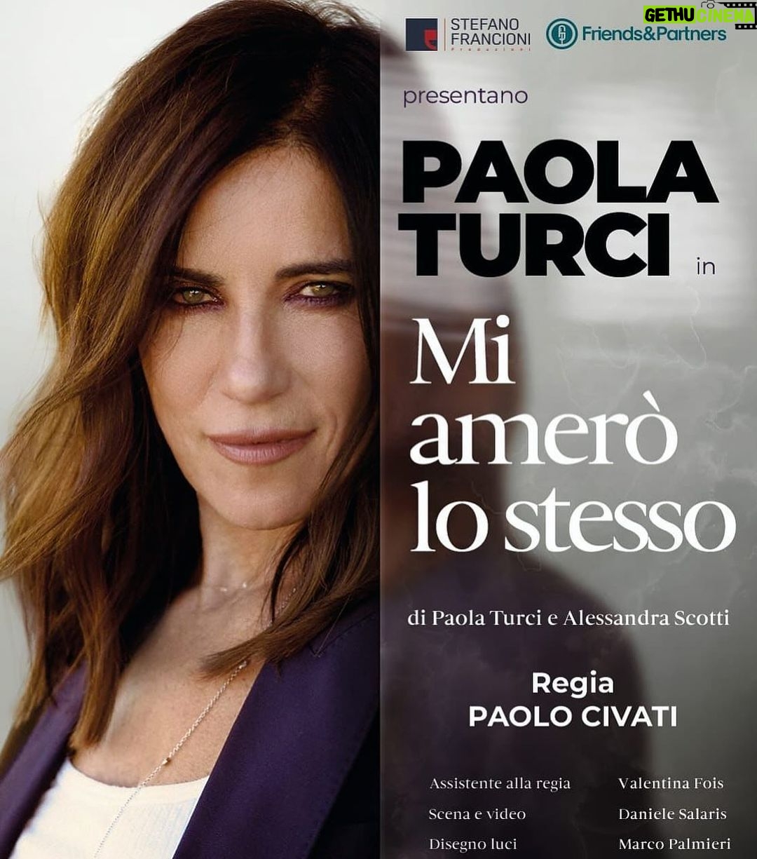 Paola Turci Instagram - Ci rivediamo a Forlì a teatro il 9 gennaio 🤍
