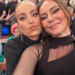 Paolla Oliveira Instagram - Muita montação, conversinhas, fotos no elevador... Foi uma alegria estar nesse programa com o @serginhogroisman, que eu admiro muito, com samba de primeira e essas mulheres com quem me identifico tanto. Esperamos vcs hoje no #AltasHoras.