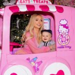 Paris Hilton Instagram - Christmas felt so much more complete with my babies in the house 👼🏼🎄✨ I hope you are all surrounded by love this holiday season ❤️ Beverly Hills, California
