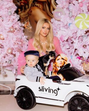 Paris Hilton Instagram - Christmas felt so much more complete with my babies in the house 👼🏼🎄✨ I hope you are all surrounded by love this holiday season ❤️