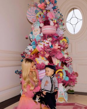 Paris Hilton Instagram - Christmas felt so much more complete with my babies in the house 👼🏼🎄✨ I hope you are all surrounded by love this holiday season ❤️