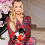 Paris Hilton Instagram - Merry Christmas from the Hilton-Reums! 🎁🎄 At the beginning of 2023, I could never have imagined the happiness and gratitude I would feel in this moment ❤️ My beautiful family of four, my fairytale dream come true! ✨🥹 Beverly Hills, California