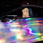 Paris Hilton Instagram - Get in losers, we’re #Sliving into the New Year 💖🏁 Beverly Hills, California