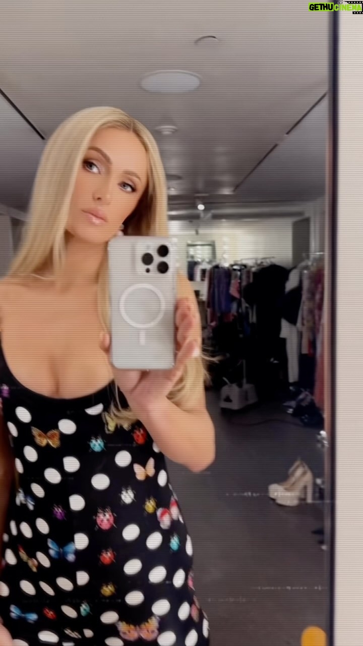 Paris Hilton Instagram - Always camera ready✨📸 Loving every moment of my shoot with @Romper! Which look was your favorite? #Sliving 💖 Link in bio to read my cover story. 💫