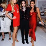 Paris Hilton Instagram - No one knows how to throw a party like @KathyHilton 👑✨ Happy Holidays from the Hiltons! 🎅🏻🎄🎁 #MerrySlivmas ❄️ Bel Air