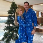 Paris Hilton Instagram - Happy almost #Slivmas! ✨✨I can’t believe I get to share the magic of the holidays with both my babies for the first time! 💖💙🥹 How are you celebrating Slivmas? 🎅🏻🎄 #Sliving