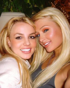 Paris Hilton Instagram - 17 years ago, Britney and I created the selfie! 👯‍♀️🤳🏻 Tag me in your most epic selfies to celebrate the most iconic invention 🔥✨