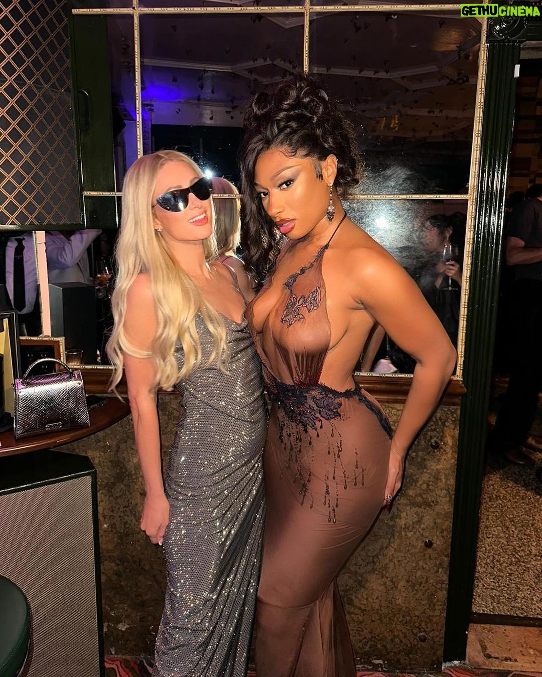 Paris Hilton Instagram - Sliving at the @GQ party last night @TheeStallion.ππΌππ½ Love her!π₯° Such a Queen! π So sweet, fun, real and beautiful inside and out!π #ThatsHot π₯ #AquariusRules βοΈ Chateau Marmont