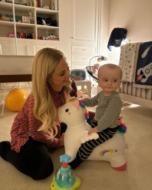 Paris Hilton Instagram - One year ago, a beautiful angel baby entered our lives, bringing so much love and happiness🥹🩵👶🏼✨ My precious little one, you are more than a dream come true. You make my life complete🥰 Every day with you is a priceless gift, and I’m endlessly grateful to be your mommy. 🌟🥰 Celebrating your first of many birthdays, Baby P – here’s to a lifetime of laughter, love, and wonderful adventures with our cutesie crew! 🎉✨ Happy 1st Birthday! 🎂🥳