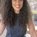 Parisa Fitz-Henley Instagram - Hoping to channel some birthweek joy into the wonderful work of @themonafoundation! Have a look at the link in my bio for info and please consider joining me as I raise US$1,111 to invest in a month of school for 101 students through Mona’s worldwide partners! 💓 Thanks for spreading the love! Video description: I’m sitting, facing camera. I have brown skin, eyes and hair and am wearing a black and white polka dot dress.