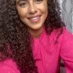 Parisa Fitz-Henley Instagram - In my ‘after-feels’… 🙏🥹💓 Thanks to all who joined us for @themonafoundation gala today. It’s such a gift to know this organization and to connect with you through them. If you’re new to Mona please get to know them and their phenomenal work in getting millions of kids around the world a fantastic education for almost 25 years. You’ll be glad you did. #Education 🙏📚💓 Video description: Me, a woman with medium brown skin, dark brown eyes and hair. Im wearing a bright pink dress with a bow tied at the neck, sitting in front of a silver patterned background. I’m speaking to camera.