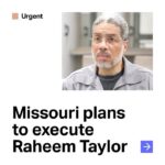 Parisa Fitz-Henley Instagram - 🥀 Update 🥀 Raheem Taylor was executed today (2/7/23). Barred from having his spiritual advisor or legal team present, he died with only those who were supportive of his execution. Reading up on this case, there seems to have been so much wrong with how it was tried. This is such a sad outcome. May his soul find peace, and may this nation someday become a place of Justice. 🚨URGENT: Leonard "Raheem" Taylor is set to be executed on Feb. 7. His claims of innocence — including witness accounts — must be fully investigated before Missouri carries out this irreversible injustice.⁠ This is a state with a history of wrongful execution. ⁠ @innocenceproject has made it VERY SIMPLE AND EASY to take action and learn more about his story via the link in their bio now.⁠ It takes moments to have their form email sent out and to be connected by phone to the relevant offices. @innocenceproject ⁠ 📹️: Paul Crane/ MacArthur Justice Center @MADPMO IMAGES and VIDEO: Slide 1: White background, black text “Missouri Plans to Execute Raheem Taylor.” On the slide is an image of Me Taylor, light brown skin, closed-cropped gray hair and beard, wire rimmed glasses and a gray collard shirt over a black undershirt. The following slides are similar text or video of Mr Taylor speaking, same description as the photo. The full text of the slides can be found at the link in @innocenceproject bio written out in article form.