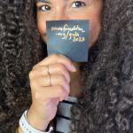 Parisa Fitz-Henley Instagram - We’re doing it again!! @rainnwilson and I will be cohosting the annual @themonafoundation gala online! I’m so excited for folks to see what I’ve been getting to see — truly mind-blowing, soul stirring stories of the lives of young people worldwide that are blossoming and thriving with Mona’s support. This is not about donations — tho they’re deeply appreciated if you’re able to invest with us! This is a celebration of this work, a chance to spread great news, a chance to learn about what’s possible in the world when we work together for the good of all. The theme is Alone a Drop, Together a Surging Sea. That’s the truth. 🌊 Hope to see you there! Sat Sept 23, 11am pacific, 2pm eastern, 6pm GMT. 📚✨ More info and registration at monafoundation.org/gala2023 I’m so excited for folks to see what I’ve been getting to see — truly mind-blowing stories of the lives of young people worldwide that are blossoming and thriving with Mona’s support. This is not about donations — tho they’re deeply appreciated if you’re able to invest with us! This is a celebration of this work, a chance to spread great news, a chance to learn about what’s possible in the world when we work together for the good of all. #GenderEquality #International #Education #GirlsEducation Image/Video description: me, a brown skinned woman with dark brown hair and eyes. I’m wearing a dark blazer over a white and black striped shirt and looking directly to camera. In the photo I am holding a black post it that reads monafoundation.org/gala2023