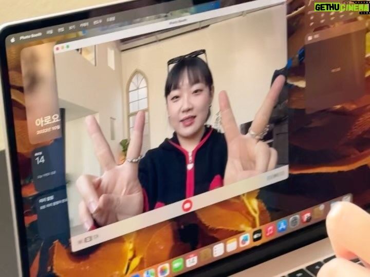 Park Moon-chi Instagram - @apple iPhone 워크샵 놀러가서 iPhone 15pro로 아주그냥 재밌게 놀다왔서요!!!!######ㅋㅎ (Garo ver.) 사과향