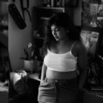 Parvathy Saran Instagram - Portraits of @vjpaaru in her cozy little room!