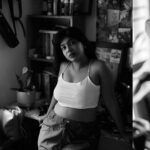 Parvathy Saran Instagram - Portraits of @vjpaaru in her cozy little room!