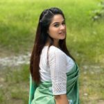 Parveen Instagram – Beautiful saree from @dv_sarees ✨

.
.

#instagood #instagram #instadaily #like #shooting #picoftheday #kanakaanumkaalangal #beingmalar #parveenofficial